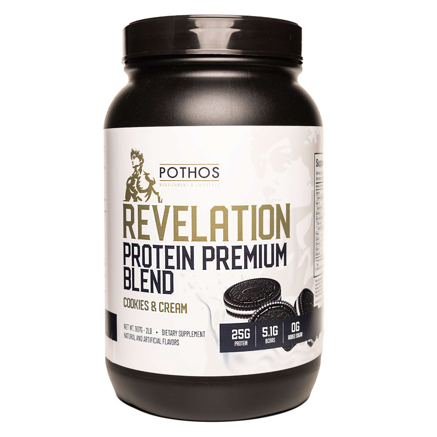 pothos cream Revelation Protein Cookies & Cream – Pothos Nourishment & Lifestyle